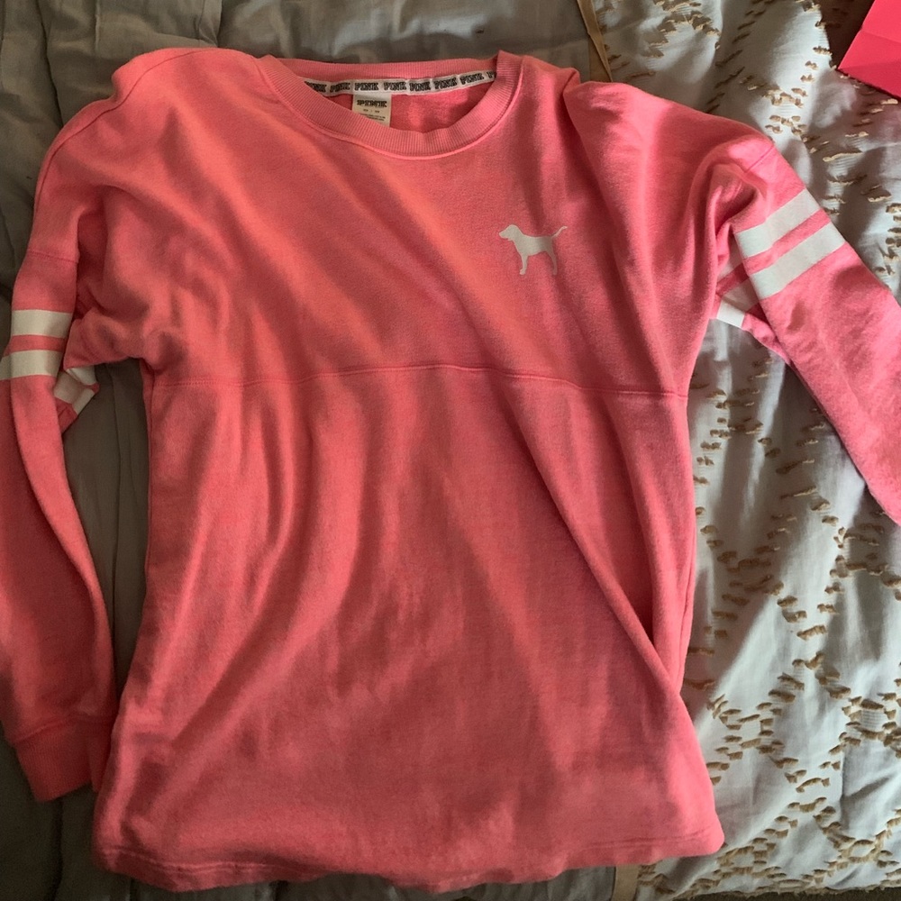 Pink Victoria’s Secret sweater